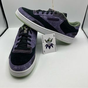 DC COMIC REEBOK CLASSIC CLUB C JOKER HQ4573 US 11.5 NIB
